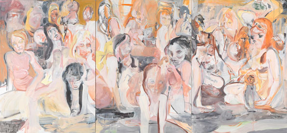 untitled painting cecily brown