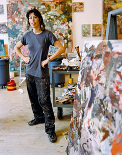 cecily brown artist  studio painter